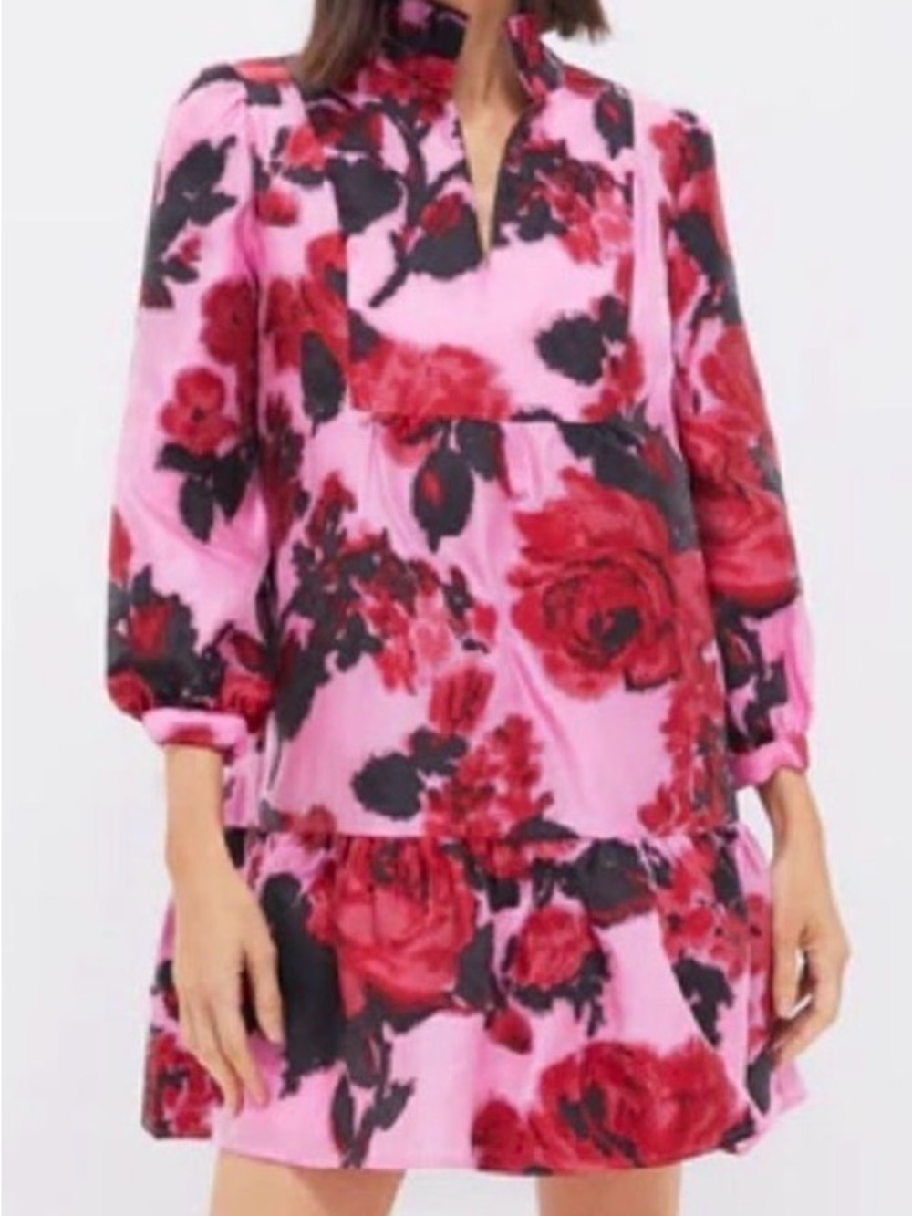 NWT Tuckernuck Cerise Blossom Jacquard Palmerston Dress